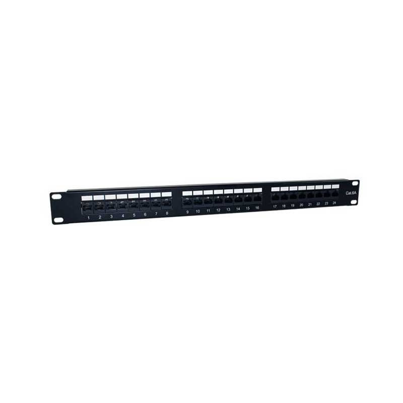 2lan Patch Panel 19 Cat6a 24 Puertos Utp